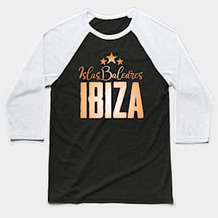 ibiza gold Baseball T-Shirt